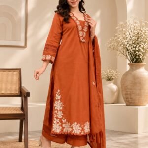 Embroidered Kurta Set – Hikma